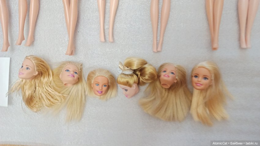 Большой лот тел кукол типа барби (фото 6)