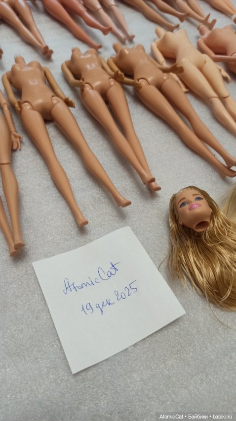 Большой лот тел кукол типа барби (фото 3)