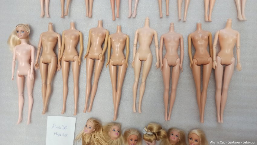 Большой лот тел кукол типа барби (фото 5)
