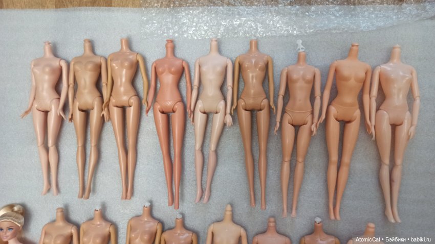 Большой лот тел кукол типа барби (фото 2)