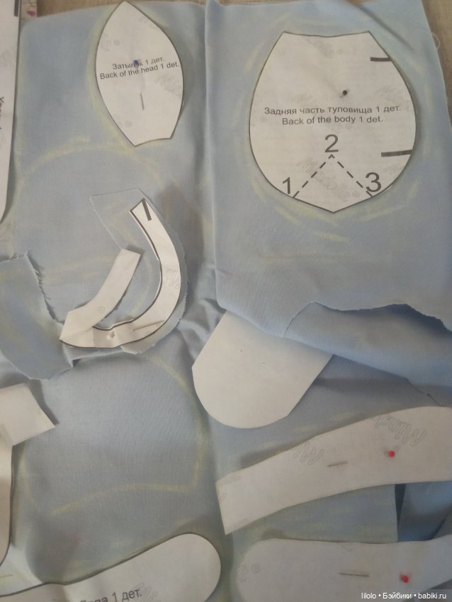 Набор для шитья Мышки — Другие инструменты для кукол (фото 4)