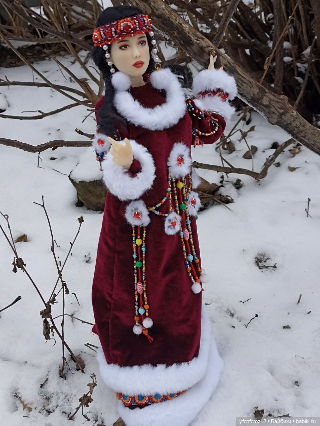 Авторская шарнирная кукла БЖД (фото 6)