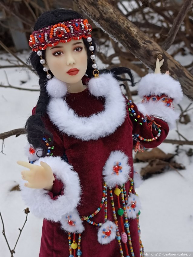 Авторская шарнирная кукла БЖД (фото 5)