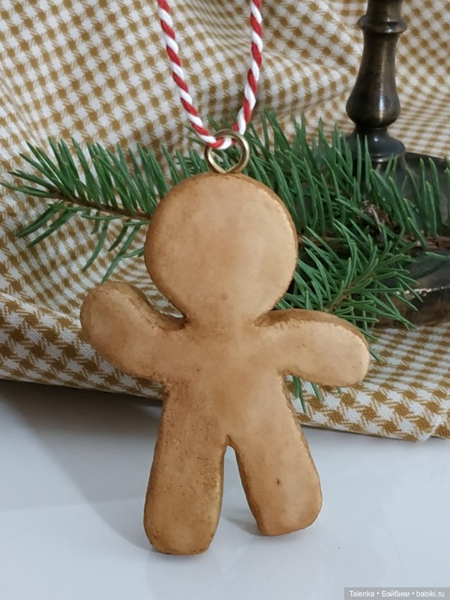 Елочная игрушка Пряня из Шрэка (Shrek Gingy) (фото 3)