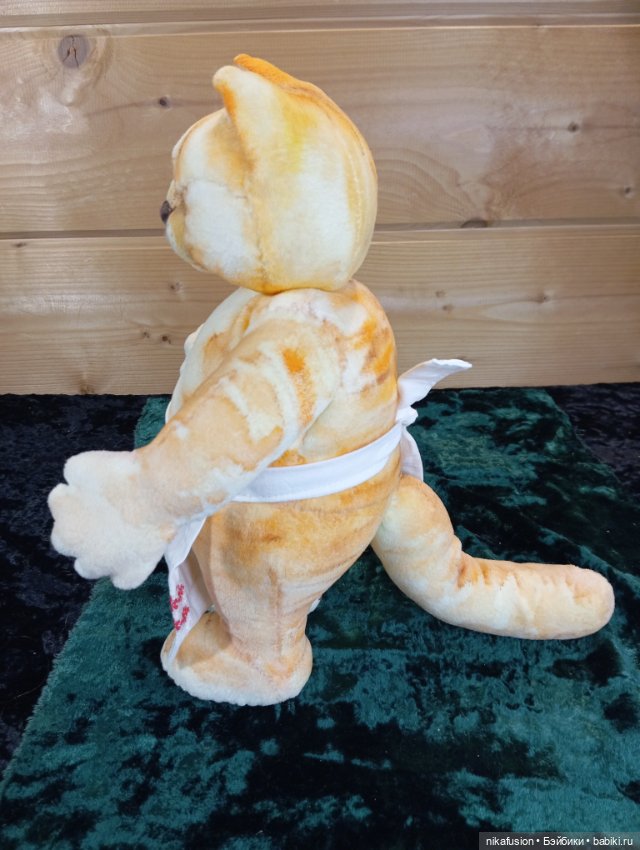 Игрушка котик повар, авторская (фото 6)