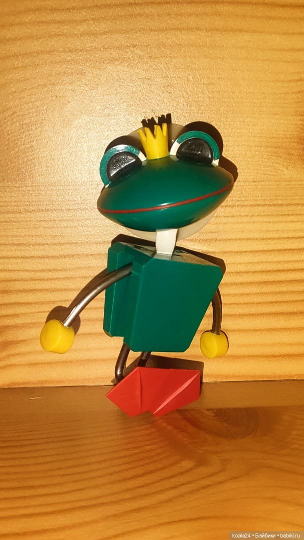 Колкий пластик Игрушка Фигурка СССР сувенир Царевна - Лягушка (фото 8)