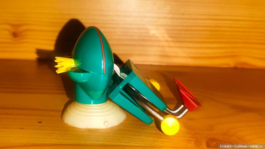 Колкий пластик Игрушка Фигурка СССР сувенир Царевна - Лягушка (фото 2)