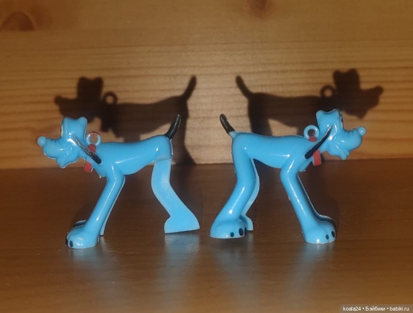 Фигурка СССР Колкий пластик собака из мультика Плутто (фото 6)
