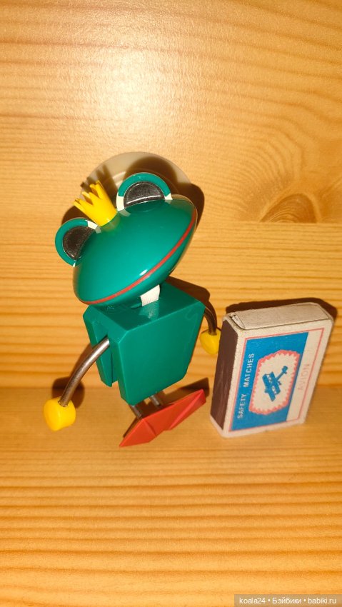 Колкий пластик Игрушка Фигурка СССР сувенир Царевна - Лягушка (фото 4)