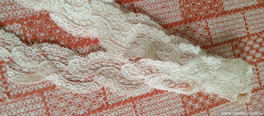 Лот тканей+кружева для кукольного наряда (фото 5)