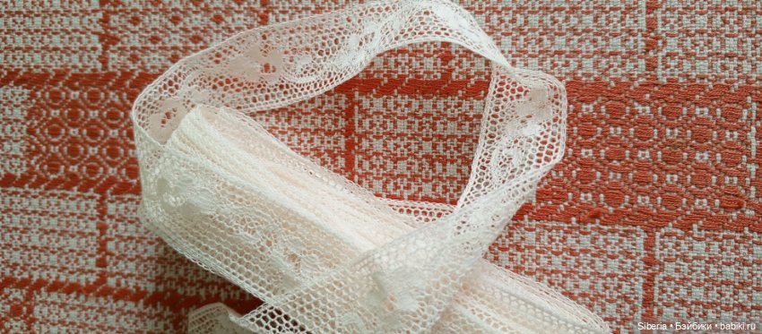 Лот тканей+кружева для кукольного наряда (фото 8)