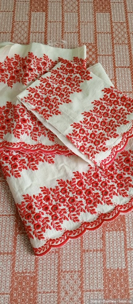 Лот тканей+кружева для кукольного наряда (фото 3)