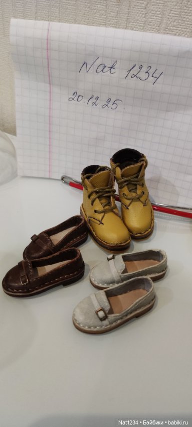 Продам обувь для авторских кукол БЖД (фото 5)