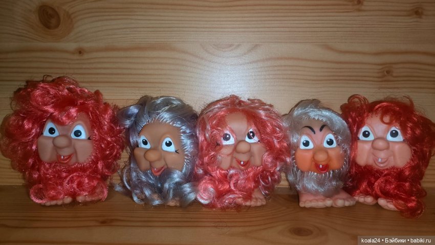 Игрушка, кукла ГДР, пятка Чудик, гном, тролль