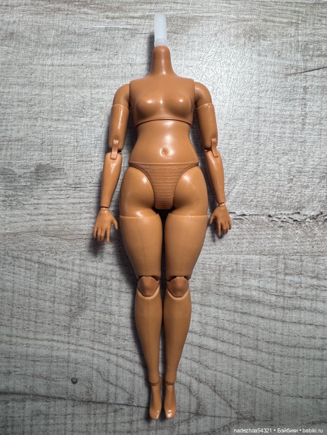 Пышное тело из Базового набора №1 для создания Барби (6)