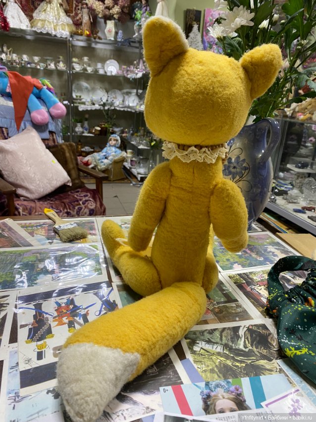 Лисичка СССР 60-70года — Винтажные куклы и игрушки детства (фото 7)