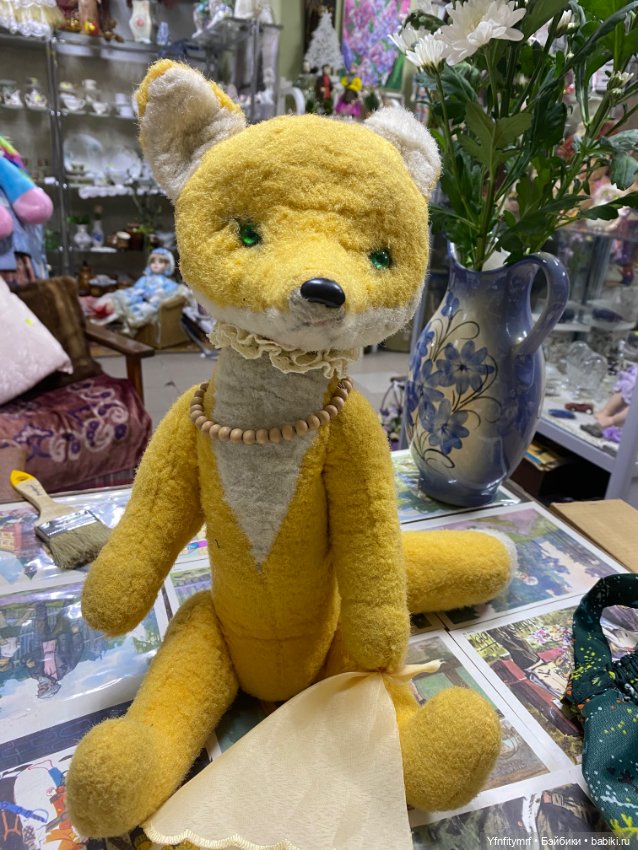 Лисичка СССР 60-70года — Винтажные куклы и игрушки детства (фото 5)