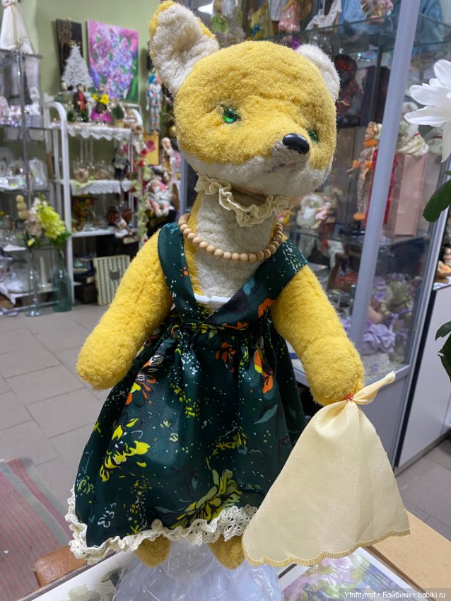 Лисичка СССР 60-70года — Винтажные куклы и игрушки детства