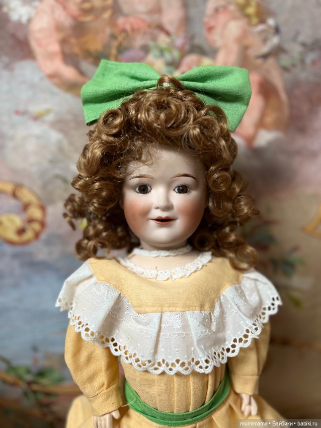 Реплика антикварной куклы Porzellanfabrik Burggrub Princess Elizabeth gr. 40 cm (фото 3)