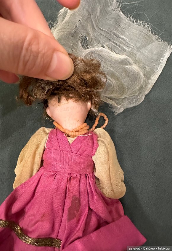 Малышка в сарафане — Антикварные куклы (фото 4)