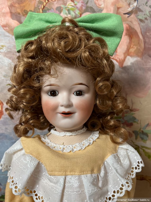 Реплика антикварной куклы Porzellanfabrik Burggrub Princess Elizabeth gr. 40 cm (фото 5)