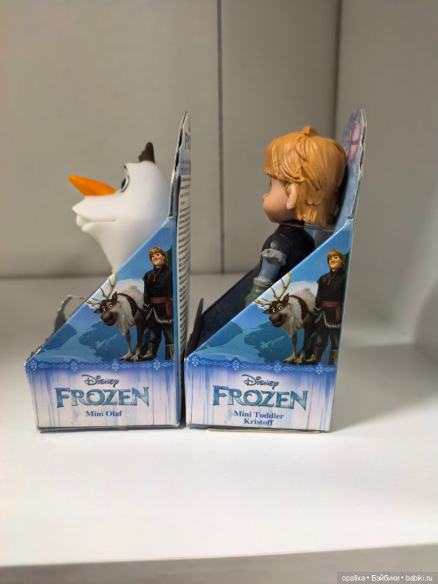 Фигурки снеговик и принц из холодного сердца (фото 9)