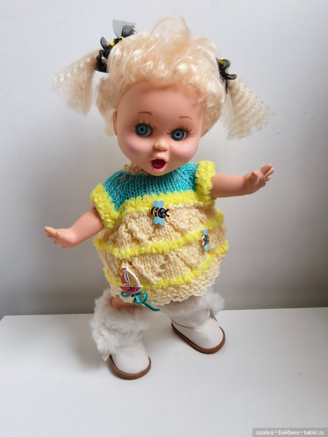 Платя для кукол 30-35 см, фейсинок (фото 7)