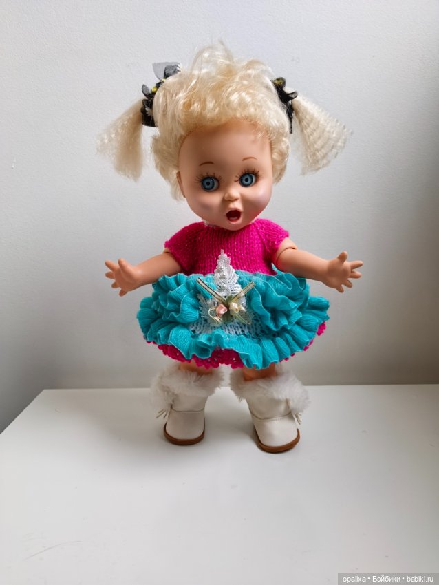 Платя для кукол 30-35 см, фейсинок (фото 3)