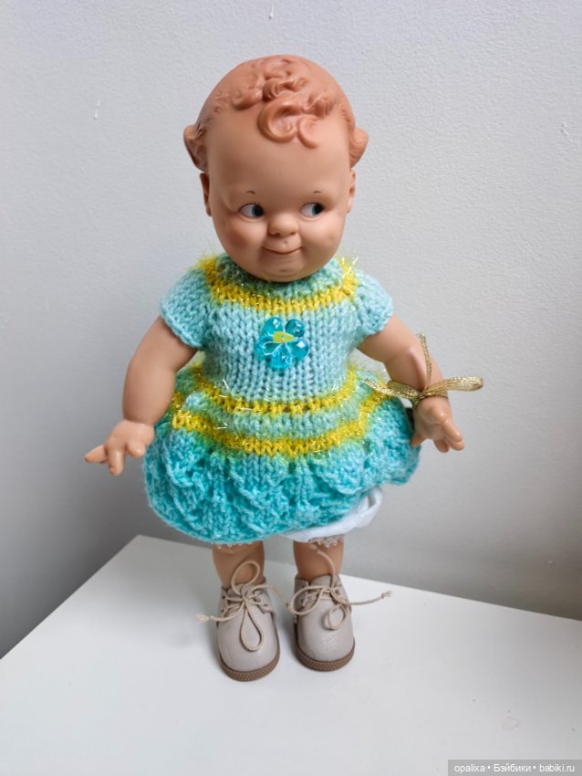 Платья для кукол до 30 см, кьюпи, весна Ася (фото 2)