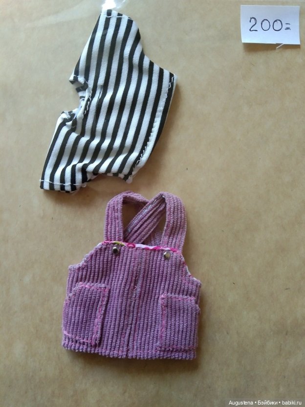 4 комплекта за 300 руб — Одежда для кукол (фото 2)