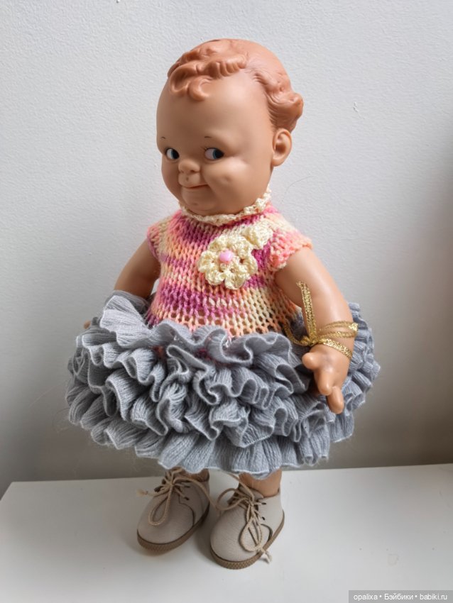 Платья для кукол до 30 см, кьюпи, весна Ася (фото 4)