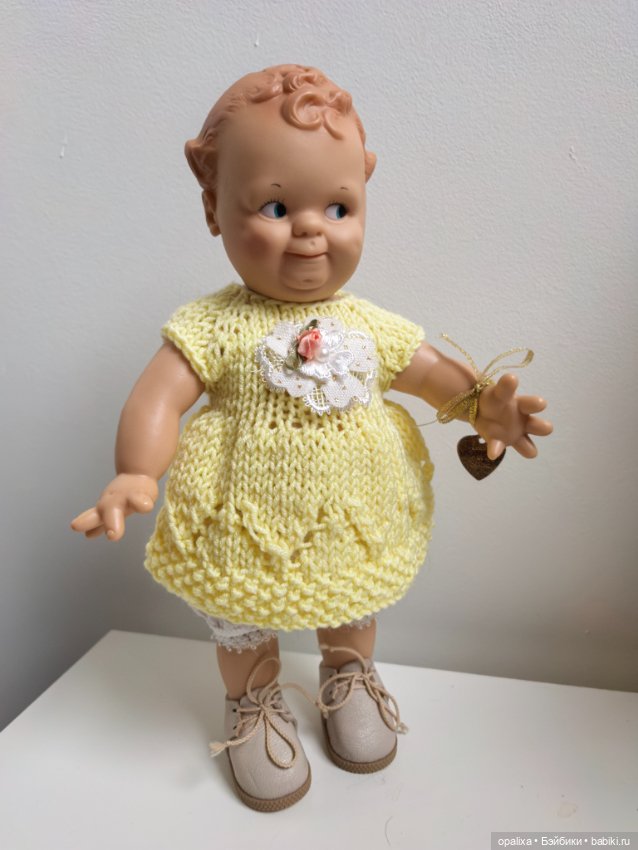 Платья для кукол до 30 см, кьюпи, весна Ася (фото 6)