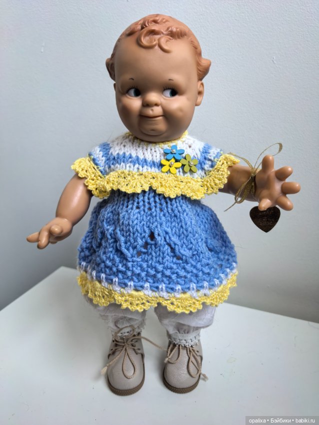 Платья для кукол до 30 см, кьюпи, весна Ася