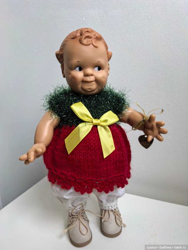 Платья для кукол до 30 см, кьюпи, весна Ася (фото 10)