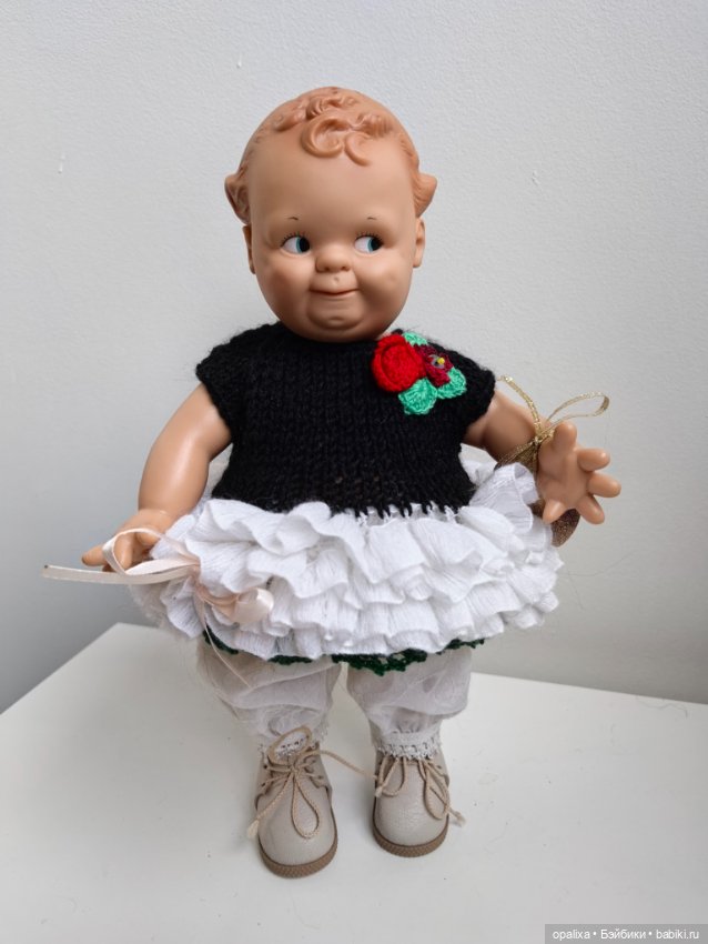 Платья для кукол до 30 см, кьюпи, весна Ася