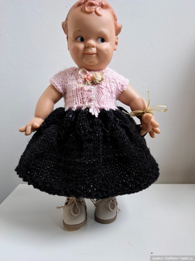 Платья для кукол до 30 см, кьюпи, весна Ася (фото 3)