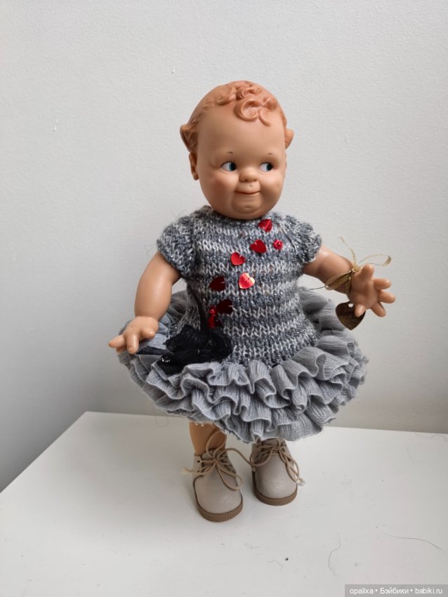 Платья для кукол до 30 см, кьюпи, весна Ася