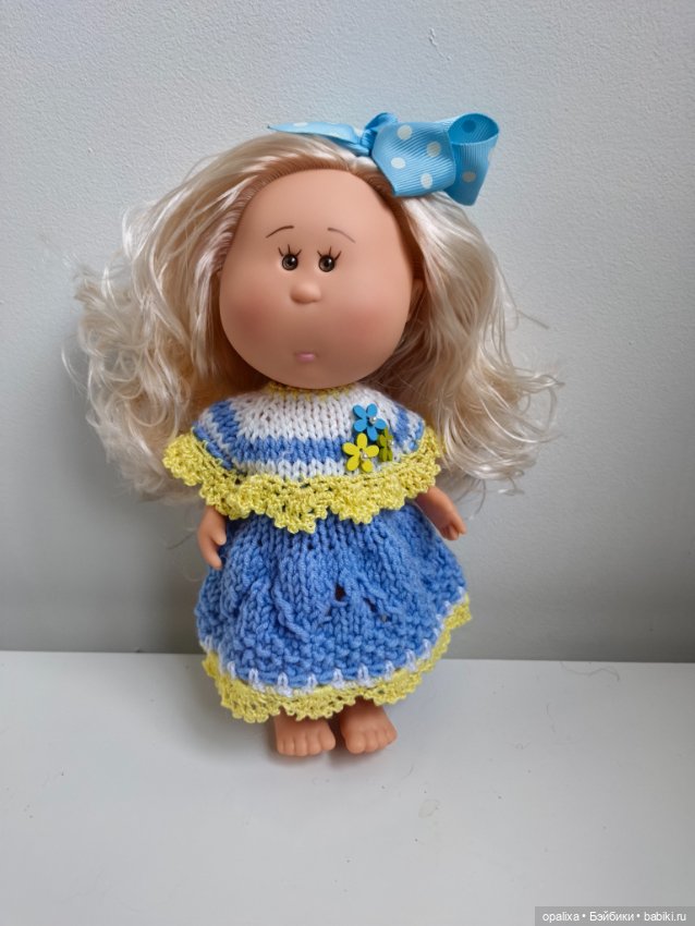 Платья для кукол 25 см, весна Ася, Мия Nines d'Onil