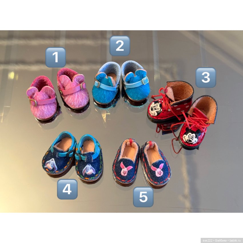 Обувь для кукол Rada Тайланд (фото 2)