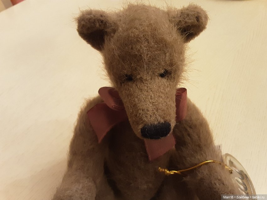 Медвежонок Юбилейный — Винтажные куклы и игрушки детства (фото 4)