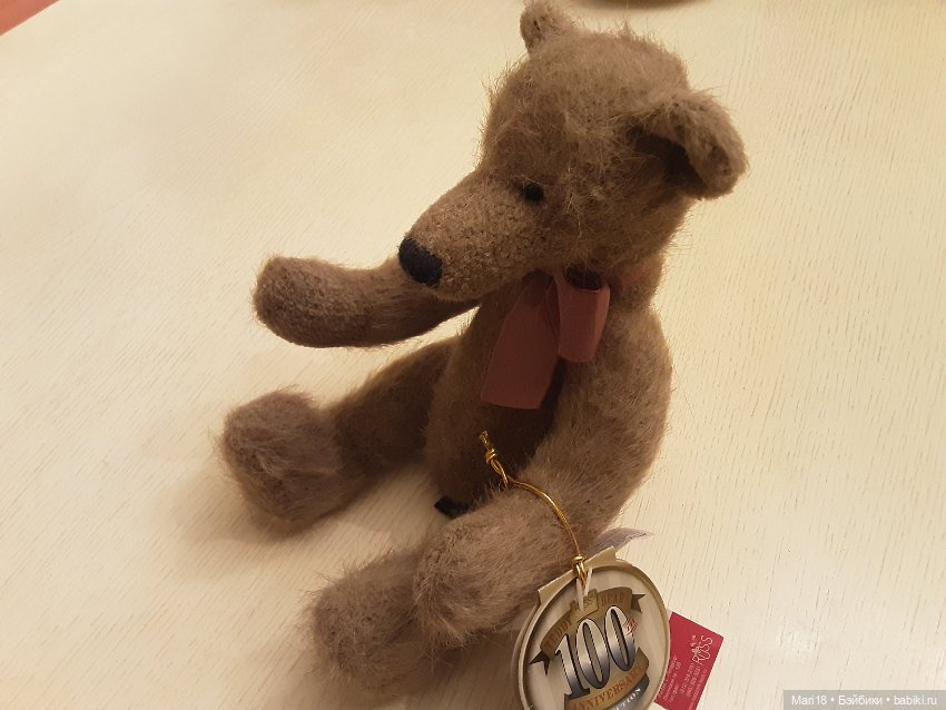 Медвежонок Юбилейный — Винтажные куклы и игрушки детства (фото 2)