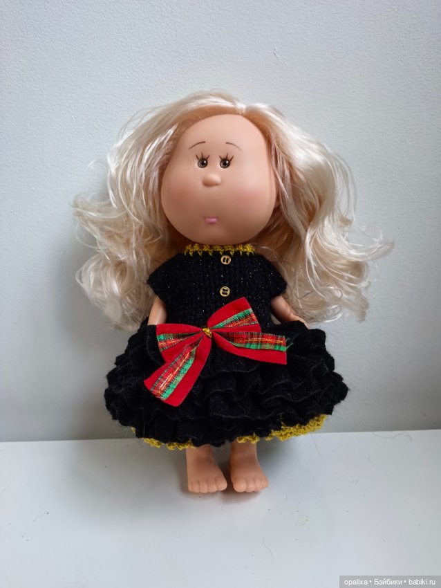 Платья для кукол 25 см, весна Ася, Мия Nines d'Onil (фото 2)