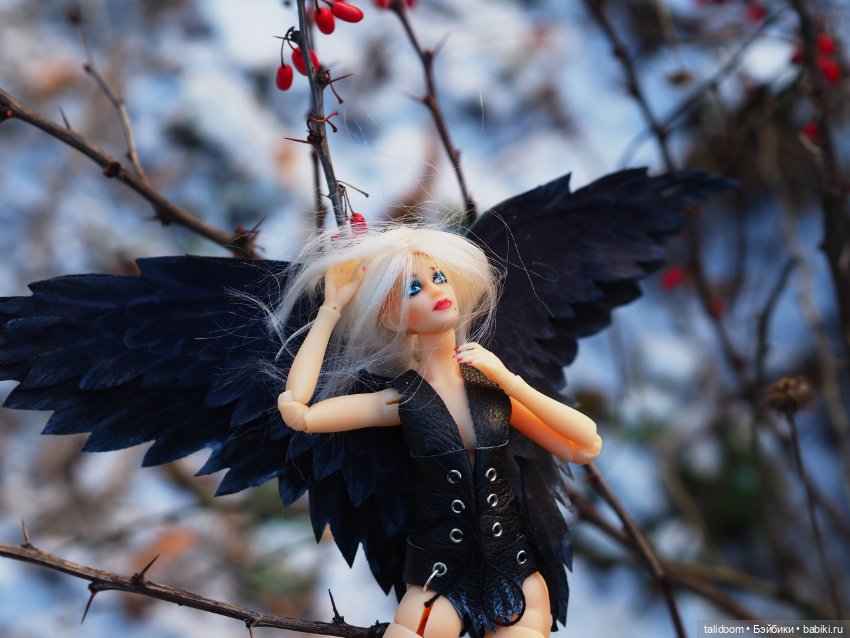Темный ангел bjd — Авторские куклы BJD (фото 4)