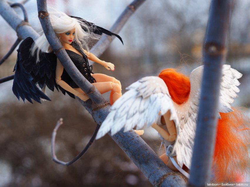 Темный ангел bjd — Авторские куклы BJD (фото 2)