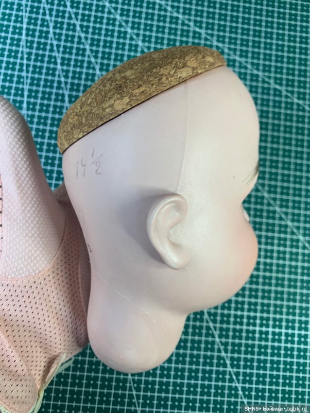 Пэйт из пробки 90 мм — Другое для антикварных кукол (фото 4)
