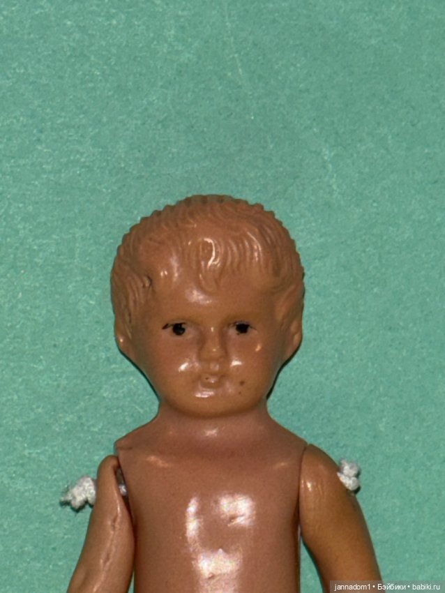 Ранняя куколка Schildkrot из толстого целлулоида, высота 9 см (фото 6)