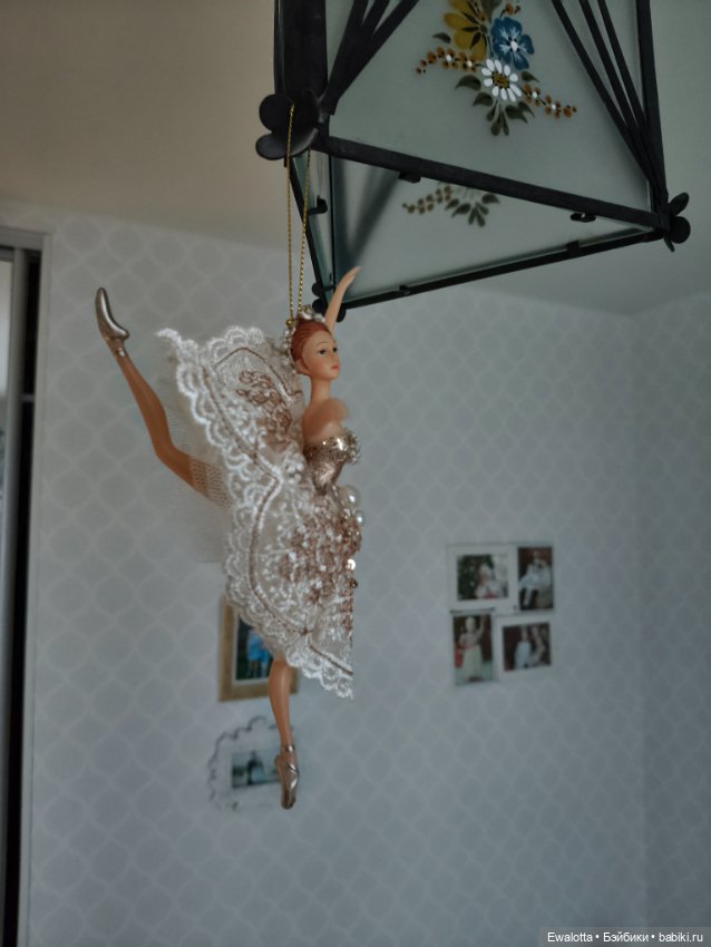 Елочная игрушка Балерина Адажио (фото 5)