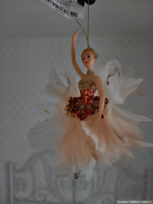 Ёлочная игрушка Балерина — Коллекционные фигурки (фото 6)