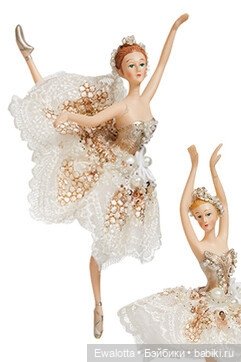Елочная игрушка Балерина Адажио