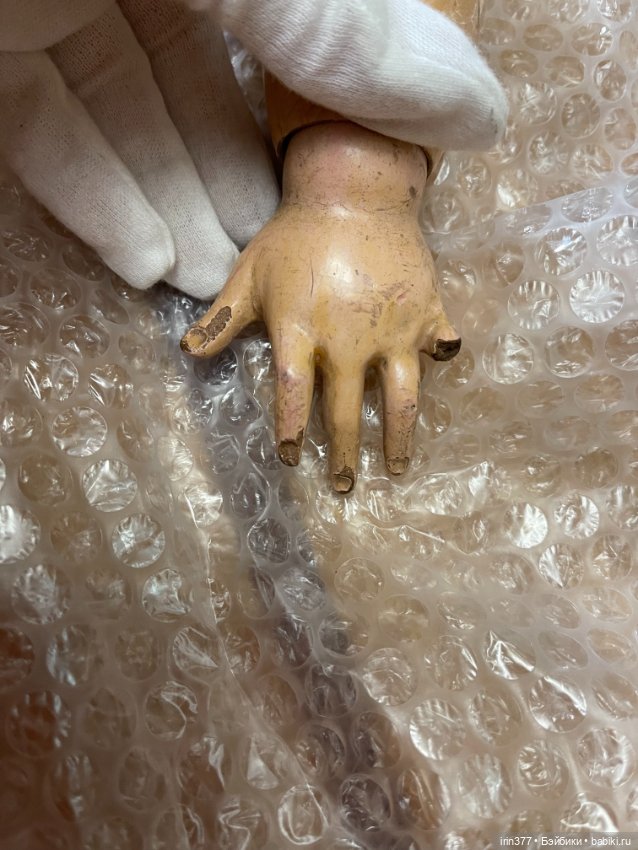 Большая антикварная кукла Dep